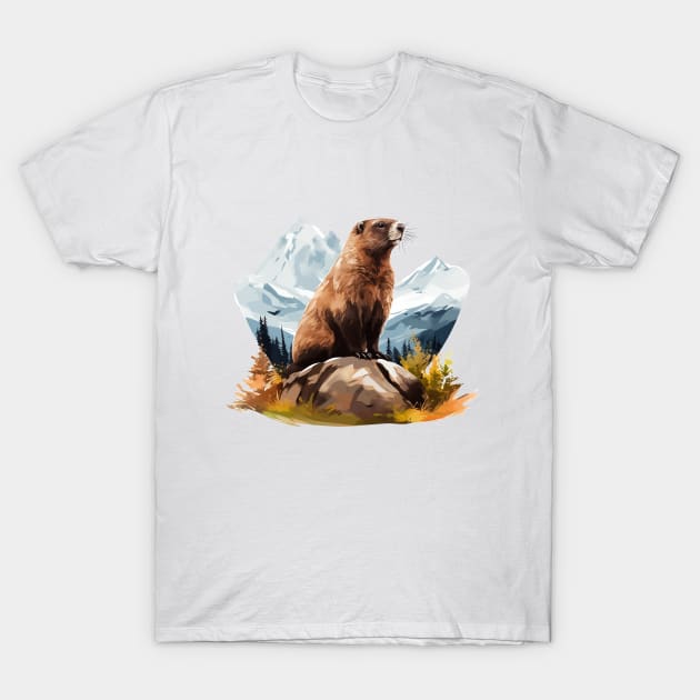 Marmot T-Shirt by zooleisurelife